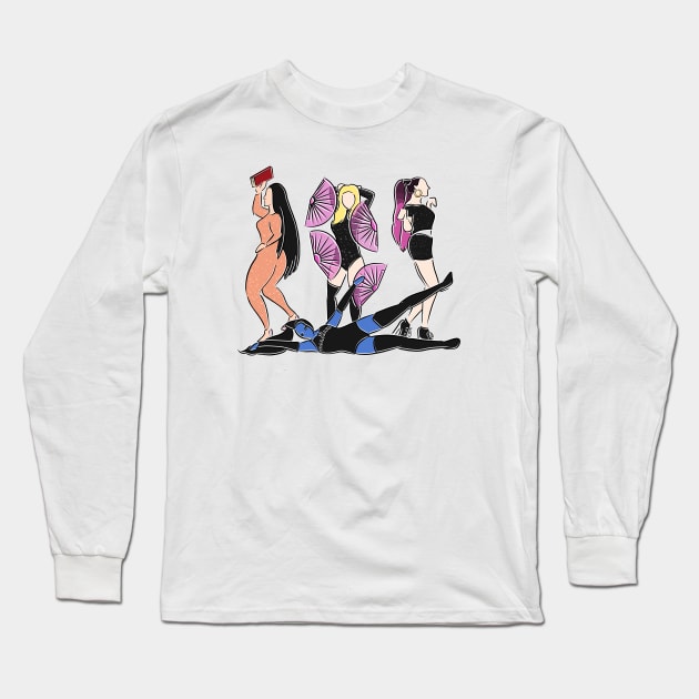 Read U Wrote U Long Sleeve T-Shirt by fsketchr